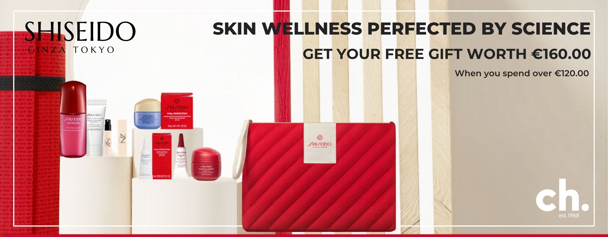 Shiseido Gift with Purchase at CH Tralee